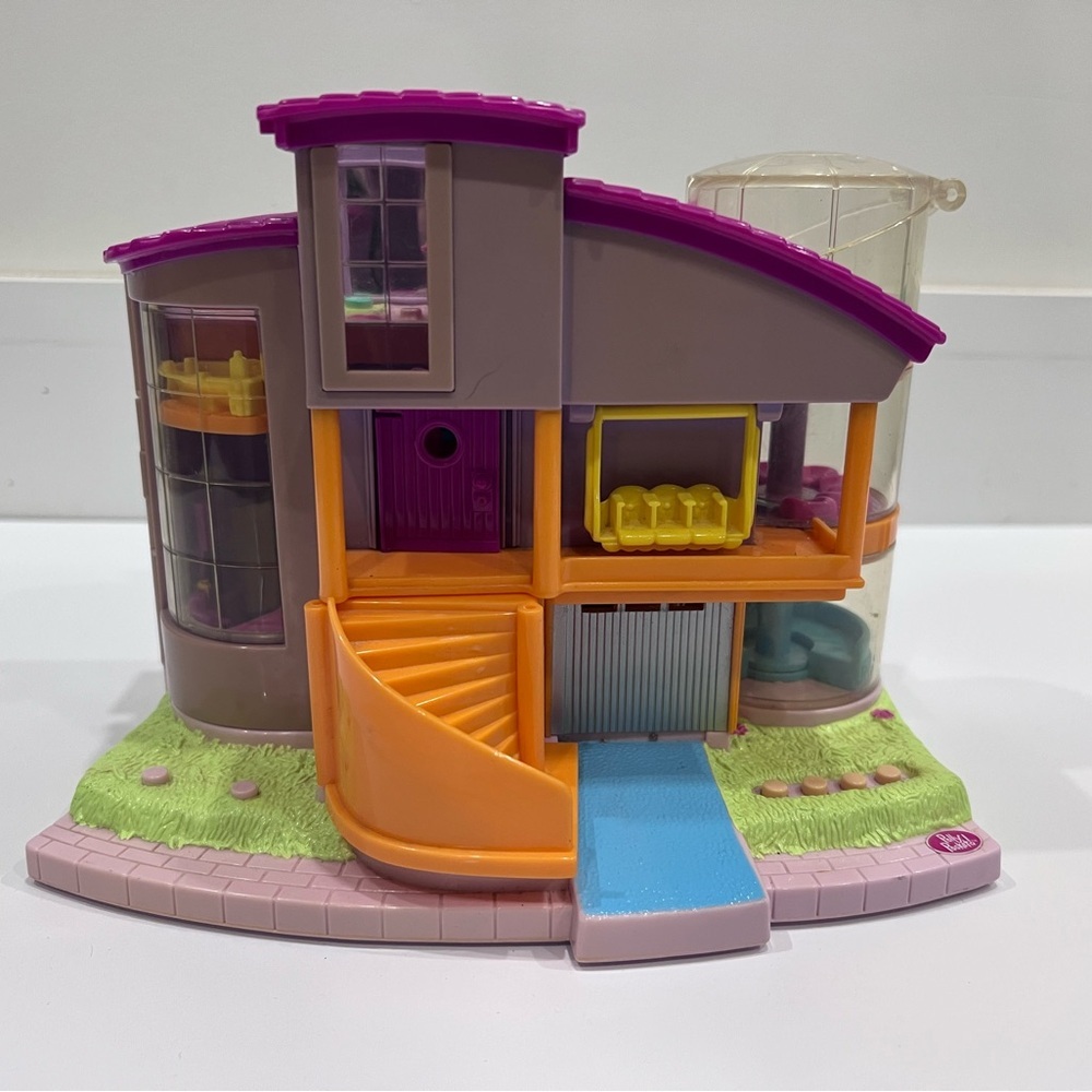 Vintage 2000 Mattel Polly Pocket Magic Movin' Ultimate Clubhouse playset